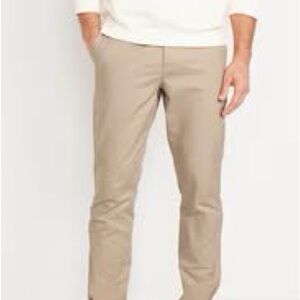 New Mens Old Navy Slim Tech Ultimate 4.0 Chino Pants - Navy & Khaki 38x30 . Pair